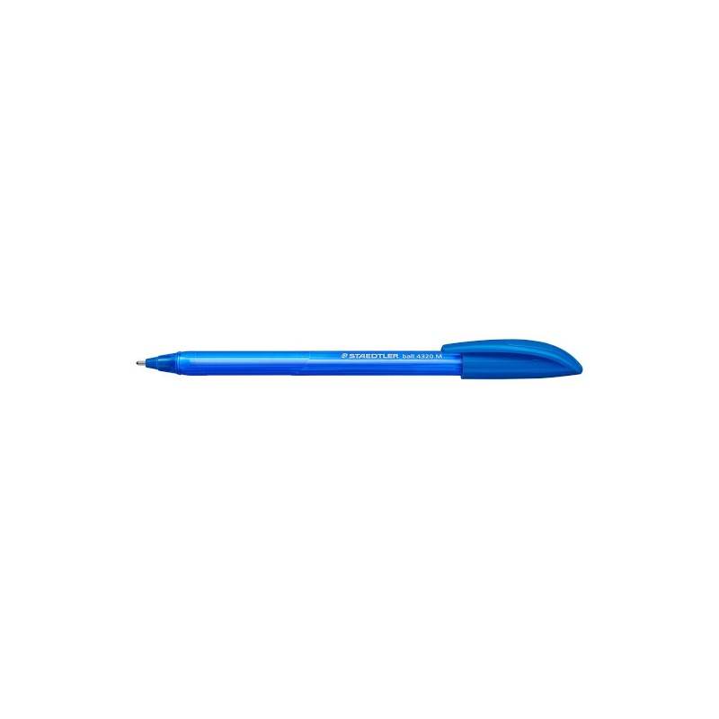 BIRO STAEDTLER 4320 M-3 TAPPO BLU 10PZ.