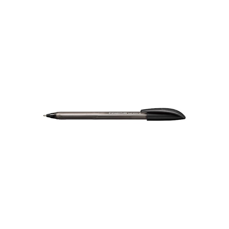 BIRO STAEDTLER 4320 M-9 TAPPO NERO 10PZ.