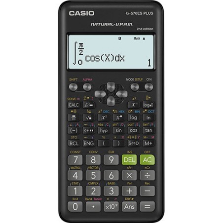 1 - Calcolatrice CASIO FX-570ES PLUS-2 417 FUNZ.SCIENTIFICA