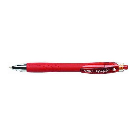 BIC REACTION a Sfera Set da 12 pezzi Colore ROSSO 8575481