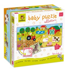 1 - LUDATTICA DUDU' BABY PUZZLE COLLECTION - LA FATTORIA 20514