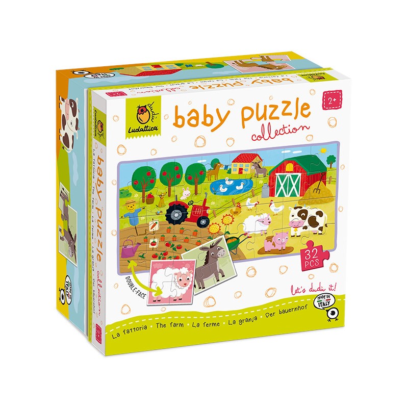 LUDATTICA DUDU' BABY PUZZLE COLLECTION - LA FATTORIA 20514