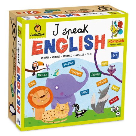 LUDATTICA GIOCHI MONTESSORI - I SPEAK ENGLISH 21160