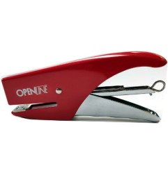 1 - ITERNET Cucitrice manuale a pinza Openline 6/4 Rosso  0185R