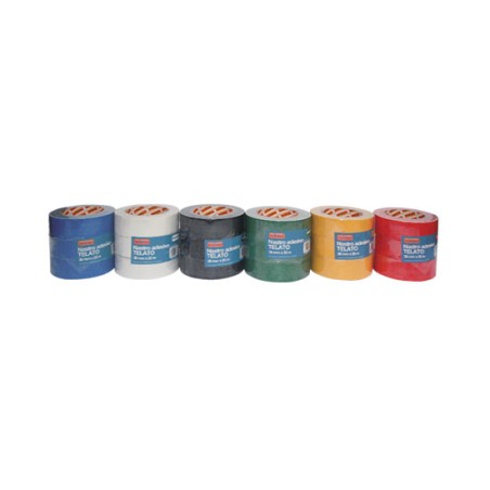 1 - Nastro telato colore blu 38x25mt 3RT 02/044-2