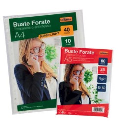 1 - Buste a foratura universale 15x21 cm 25 pz. 01/001-1