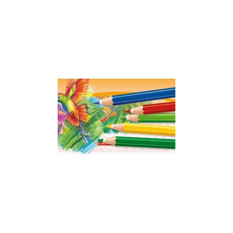 Colore pastello esagonale Staedtler 4 noris club arancio  144-4