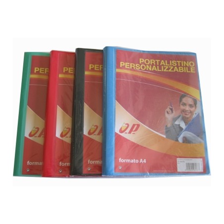 OP Portalistini Soft Display A4 40 Buste Verde OP5.144