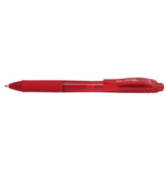 1 - PENTEL 12 pezzi Penna Roller Energel X 07 a scatto colore rosso