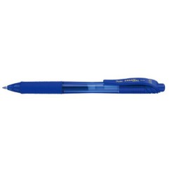 1 - PENTEL 12 pezzi Penna Roller Energel X 07 a scatto colore blu