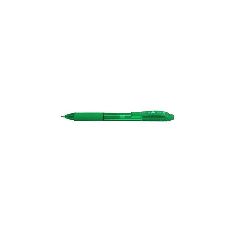 PENTEL 12 pezzi Penna Roller Energel X 07 a scatto colore verde