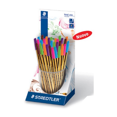 STAEDTLER Penna a sfera 434 noris stick 1,0mm colori ass. 30 PZ