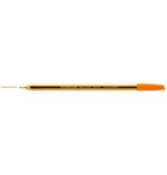 1 - STAEDTLER Penna a sfera 434 noris stick arancione 1,0mm 10 PZ