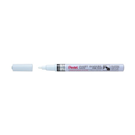 12 pz Pennarello Marker Pentel bianco fine MSP10-W