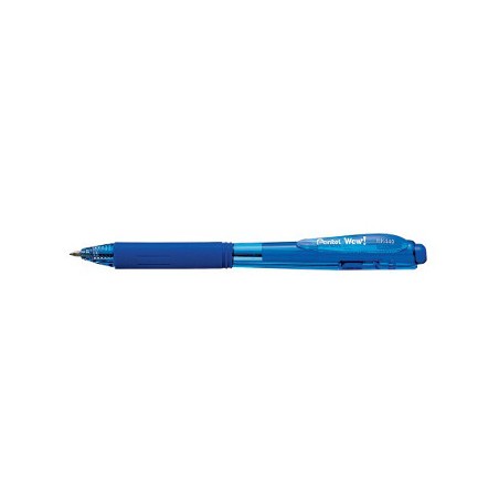 Pentel Feel-It Wow! BX440 Penna a Sfera a Scatto 1,0 mm Blu Confezione da 12