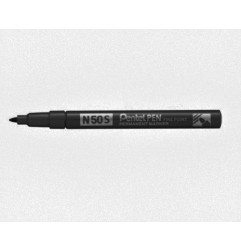 1 - 12 pz Pennarello Marker Pentel Pen N50S slim nero