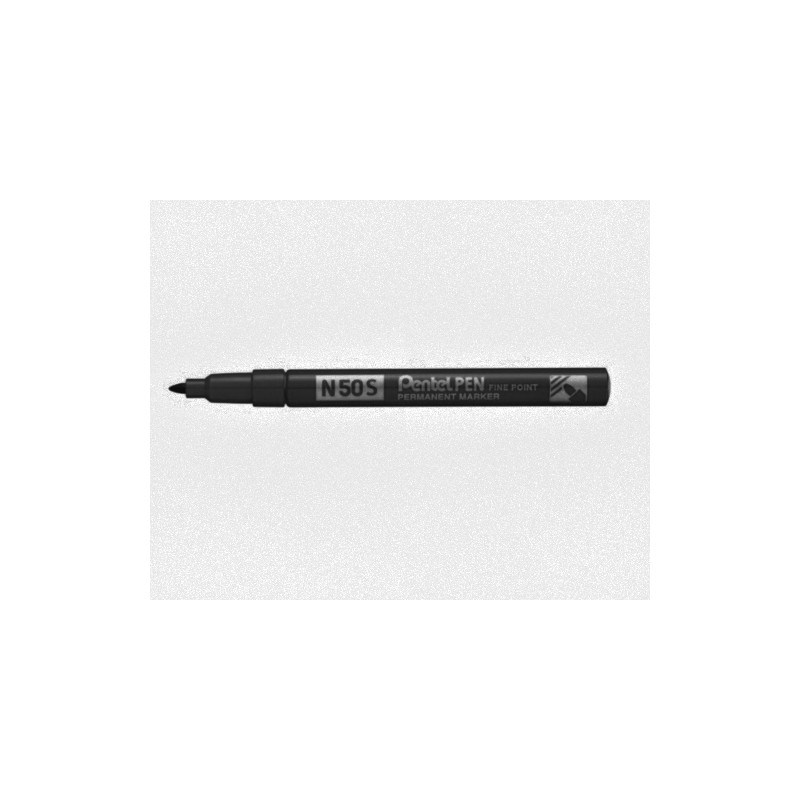 12 pz Pennarello Marker Pentel Pen N50S slim nero