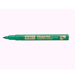 1 - 12 pz Pennarello Marker Pentel Pen N50S slim verde