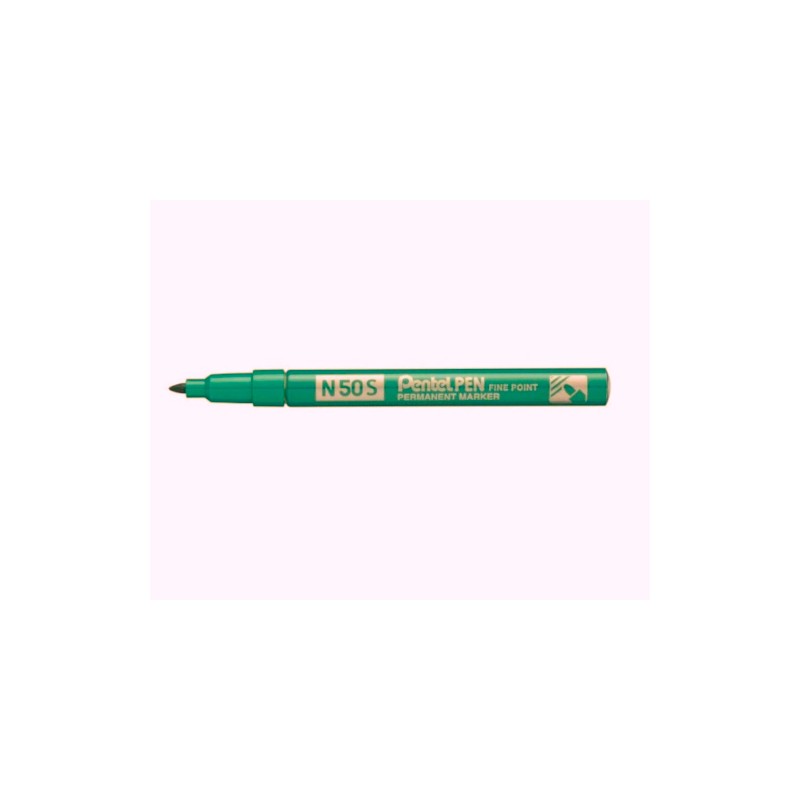 12 pz Pennarello Marker Pentel Pen N50S slim verde