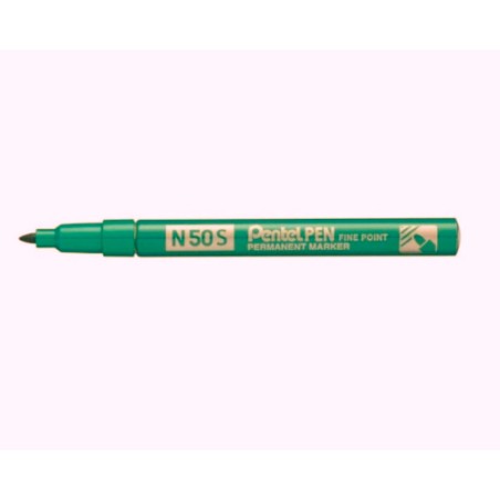 12 pz Pennarello Marker Pentel Pen N50S slim verde