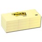 3M 12 pezzi Post-it giallo canarino 38x51