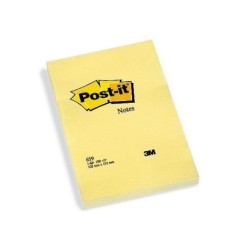 1 - 3M 6 pezzi Post-it colore giallo 102x152