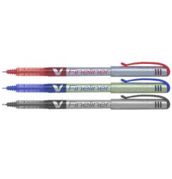 1 - ROLLER PILOT V-FINELINER RAZOR EF -10pz ASSORT.