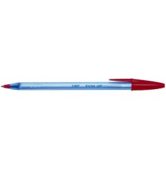 BIC Cristal Soft Penna a Sfera Rossa 1,2 mm Confezione da 50 91520 918520