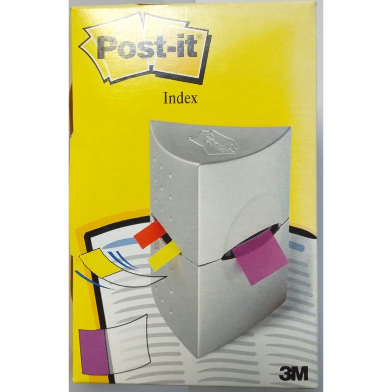 POST-IT INDEX 2+DISPENS.TRIDEX GRIGIO