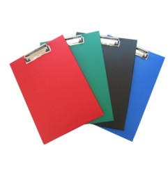 1 - TABELLA Portablocco Formato A4 Rigida Colori Assortiti