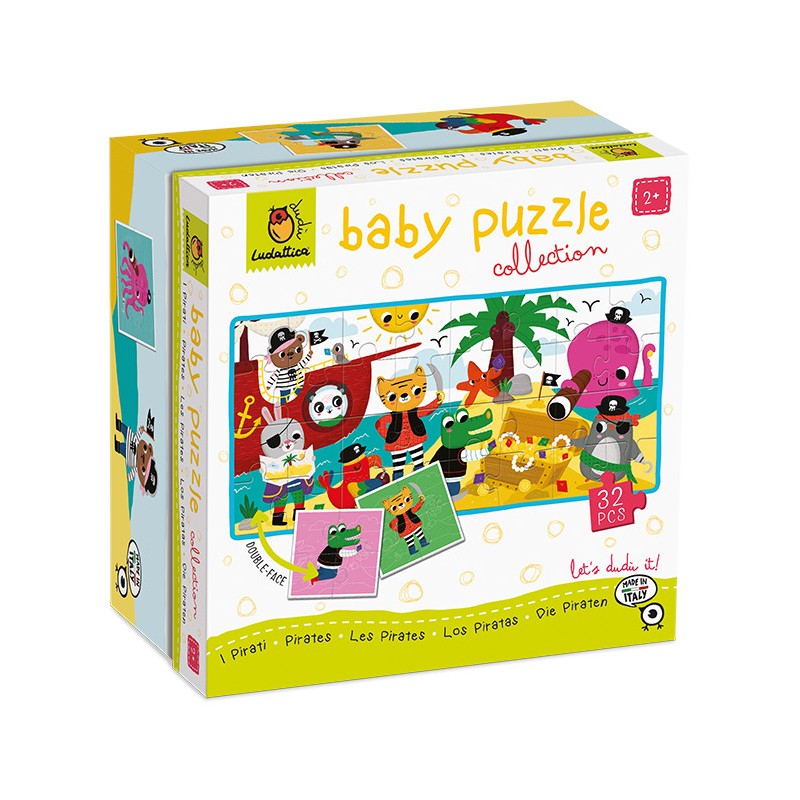 LUDATTICA DUDU' BABY PUZZLE COLLECTION - PIRATI 21566