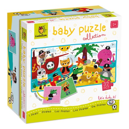 LUDATTICA DUDU' BABY PUZZLE COLLECTION - PIRATI 21566