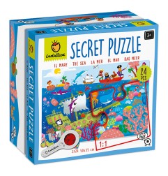 1 - LUDATTICA  SECRET PUZZLE 24 PCS IL MARE 21894