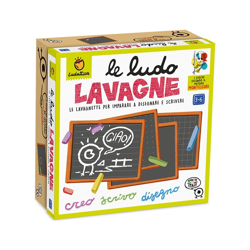 LUDATTICA  GIOCHI MONTESSORI-LA LUDOLAVAGNA 21948