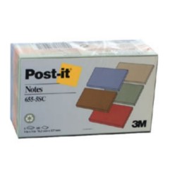 1 - POST-IT 655 SAFARICOLOR -5pz