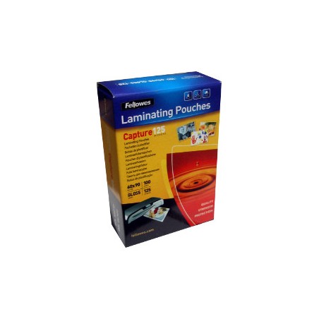 FELLOWES 100 pezzi Pouches per plastificare formato 60x90 5397402