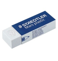 1 - STAEDTLER GOMMA MARS PLASTIC 526.50 BIANCA PER MATITA