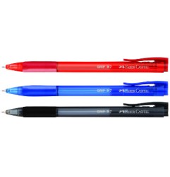 1 - BIRO FABER GRIP X7 SCATTO Set da 10 pz Colore BLU 547452