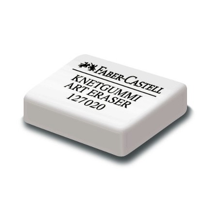 Faber-Castell Gomma Pane Bianca Quadrata 36x36x10 Mm 18pz 127154