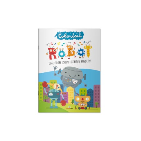 LISCIANI EDU COLORINI - ROBOT 10662*