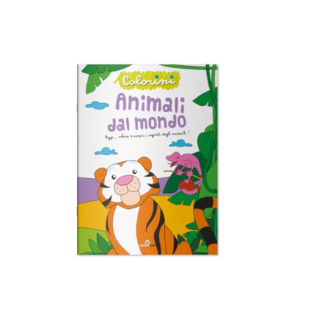 LISCIANI EDU COLORINI - ANIMALI DAL MONDO 10723*