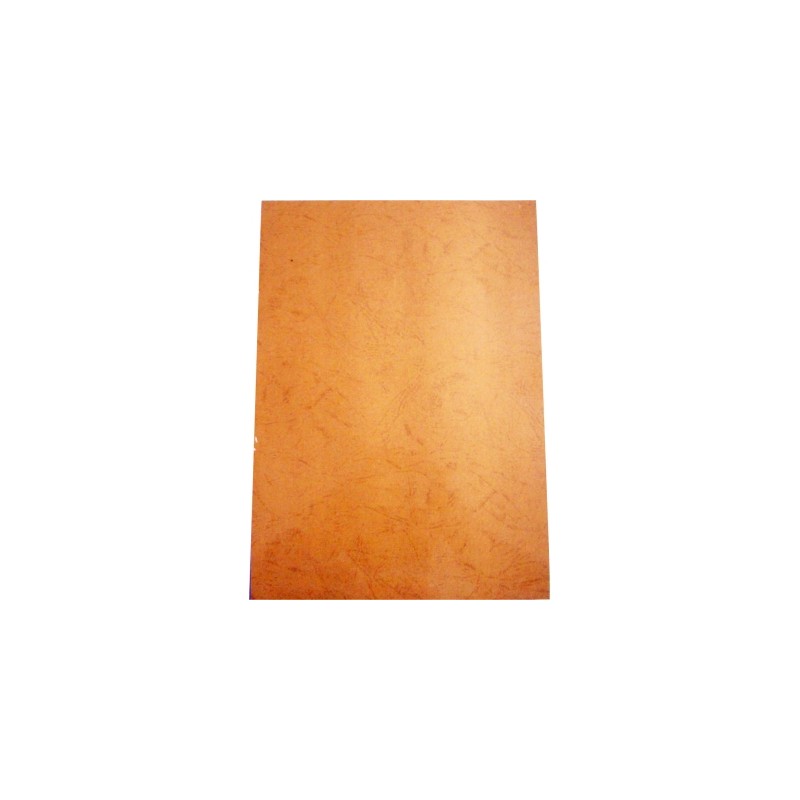 O.P. 100 pz Copertine rilegatura effetto pelle arancio A4 230 gr