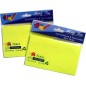 12 Pezzi Blocco Adesivo Post-it 76X127 Giallo Fluo HX-B05