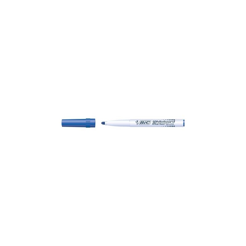 BIC Velleda Junior 1741 Marcatore per Lavagne Punta Tonda 1,4 mm Blu 9581701