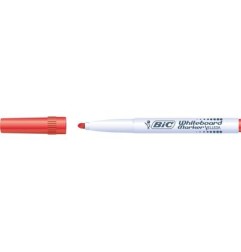 1 - BIC VELLEDA JUNIOR Pennarello Cancellabile per Lavagne ROSSO 9581691