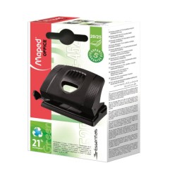 1 - Maped perforatore 2 fori 20/25 fogli Essential nero 452511