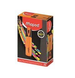 1 - MAPED EVIDENZIATORE PEP'S ARANCIO -12pz 742535