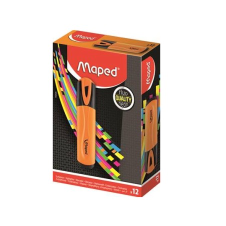 1 - MAPED EVIDENZIATORE PEP'S ARANCIO -12pz 742535