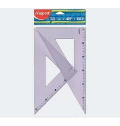 1 - MAPED COPPIA SQUADRE GEOMETRIC CM 32 895001