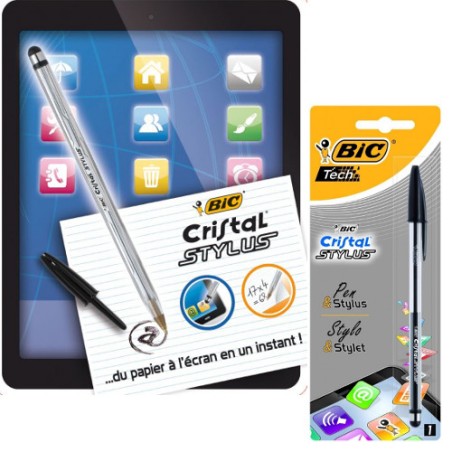 BIC CRISTAL STYLUS Penna Biro di colore Blu 922656